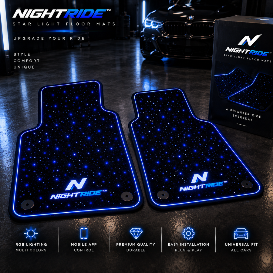 NIGHTRIDE™ – RGB LED Floor Mat 💙