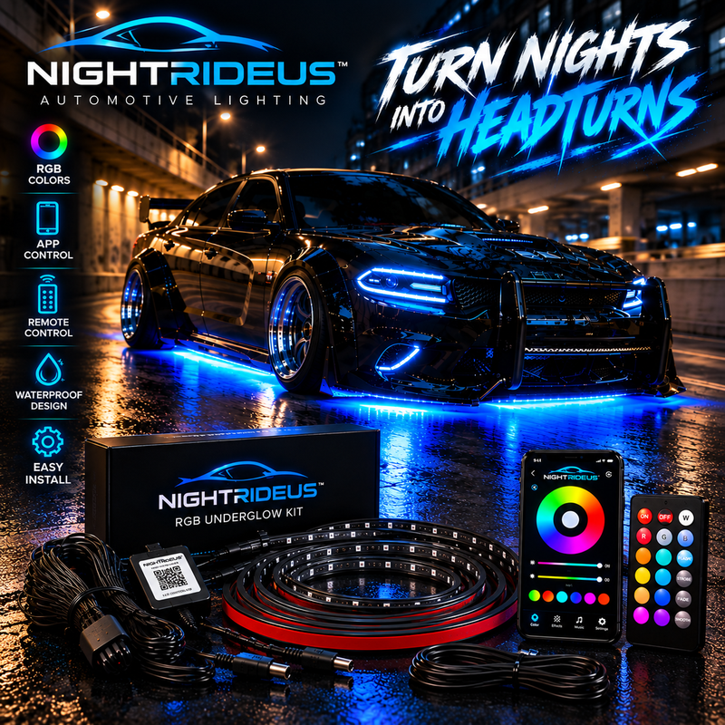 NIGHTRIDE™ RGB LED Underglow Kit